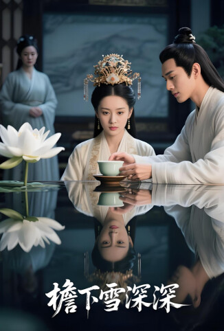檐下雪深深